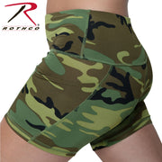 Rothco Womens Camo Workout Performance Legging Shorts LARSON TACTICAL SUPPLY