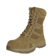Rothco Forced Entry Tactical Boot With Side Zipper & Composite Toe - 8 Inch LARSON TACTICAL SUPPLY