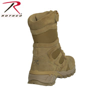 Rothco Forced Entry Tactical Boot With Side Zipper & Composite Toe - 8 Inch LARSON TACTICAL SUPPLY