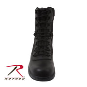 Rothco Forced Entry Tactical Boot With Side Zipper & Composite Toe - 8 Inch LARSON TACTICAL SUPPLY