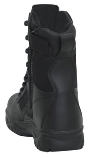 Rothco Forced Entry Tactical Boot With Side Zipper & Composite Toe - 8 Inch LARSON TACTICAL SUPPLY