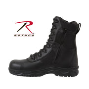 Rothco Forced Entry Tactical Boot With Side Zipper & Composite Toe - 8 Inch LARSON TACTICAL SUPPLY