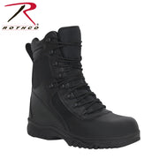 Rothco Forced Entry Tactical Boot With Side Zipper & Composite Toe - 8 Inch LARSON TACTICAL SUPPLY