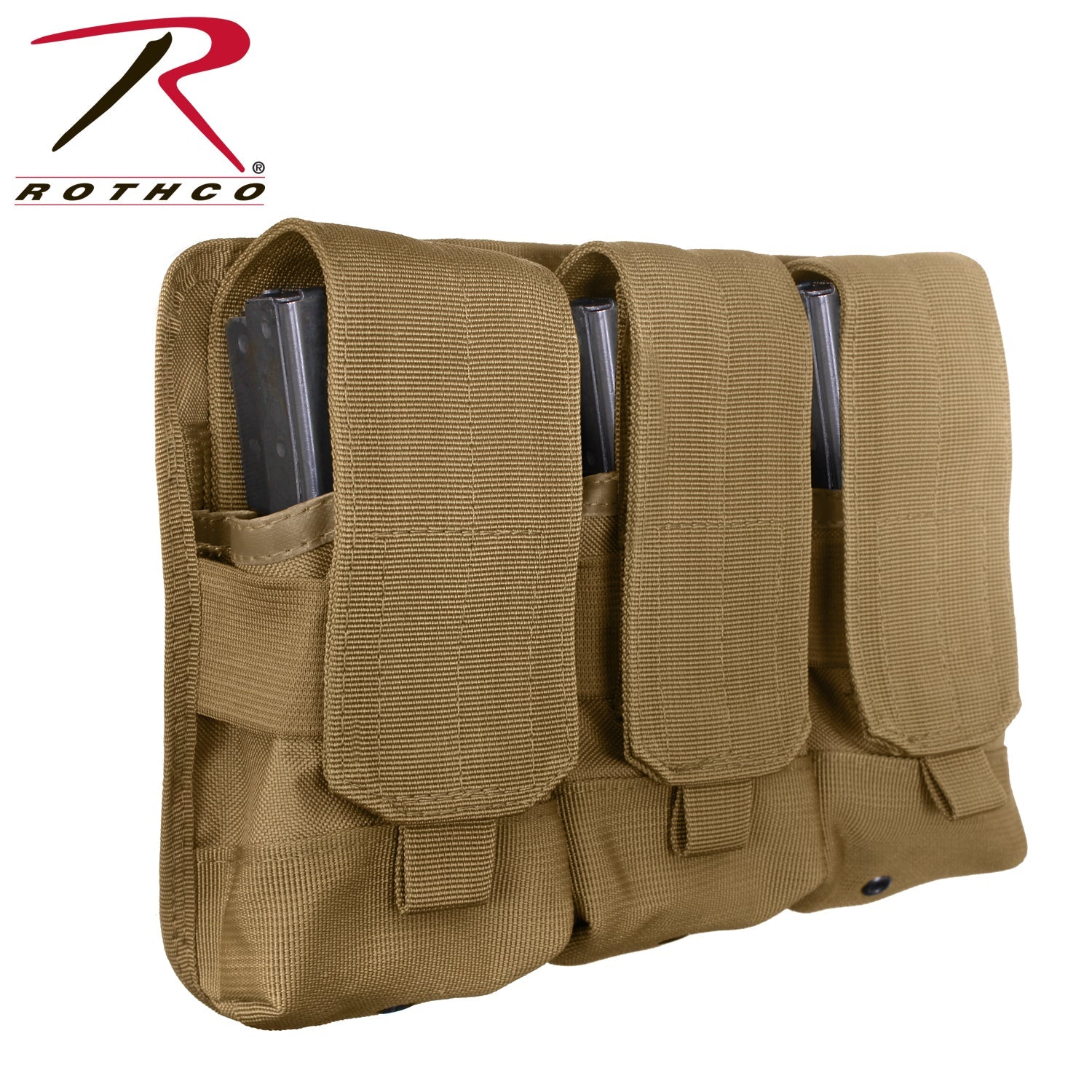 Rothco Universal Triple Mag Rifle Pouch LARSON TACTICAL SUPPLY
