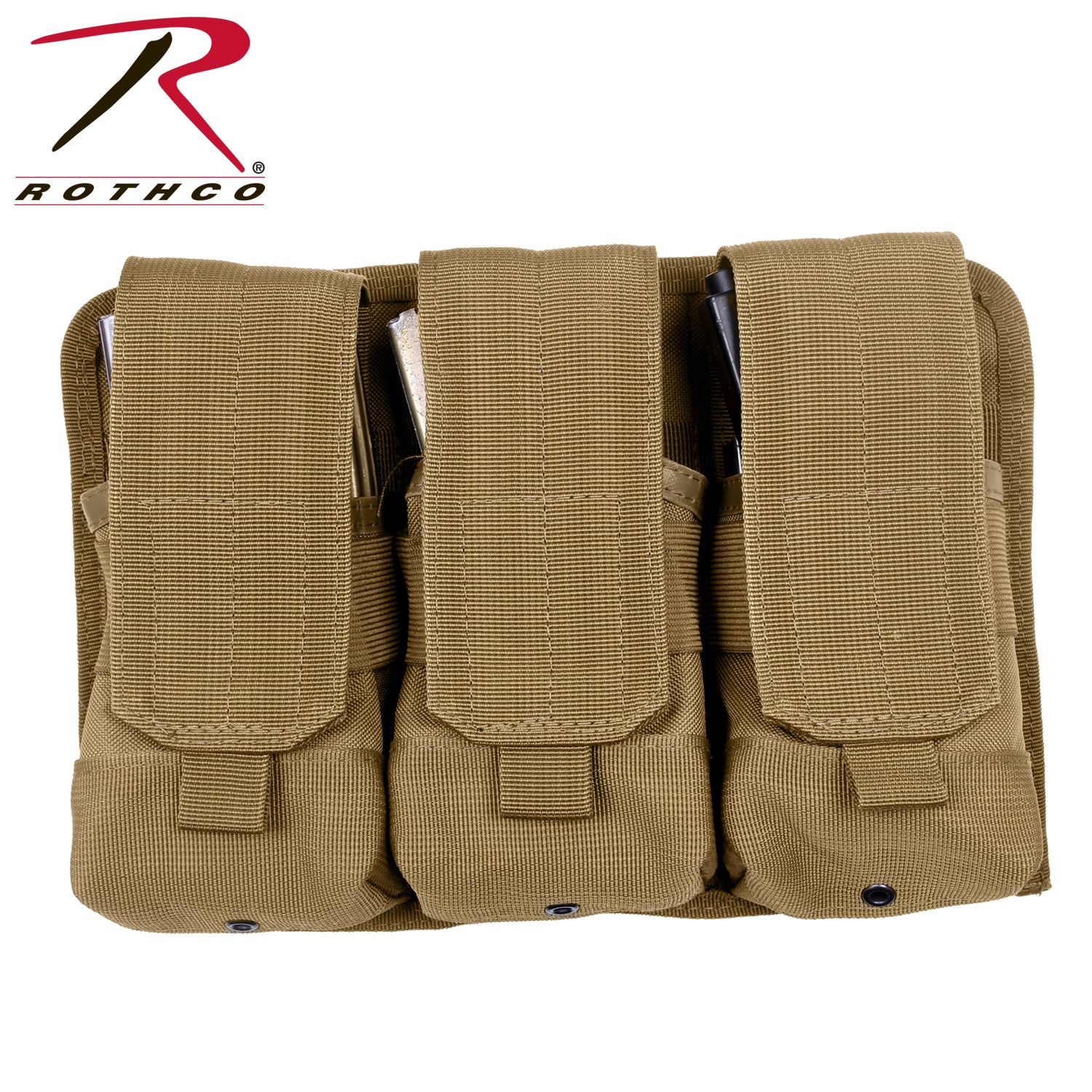 Rothco Universal Triple Mag Rifle Pouch LARSON TACTICAL SUPPLY