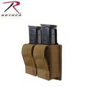 Rothco MOLLE Double Pistol Mag Pouch With Insert LARSON TACTICAL SUPPLY