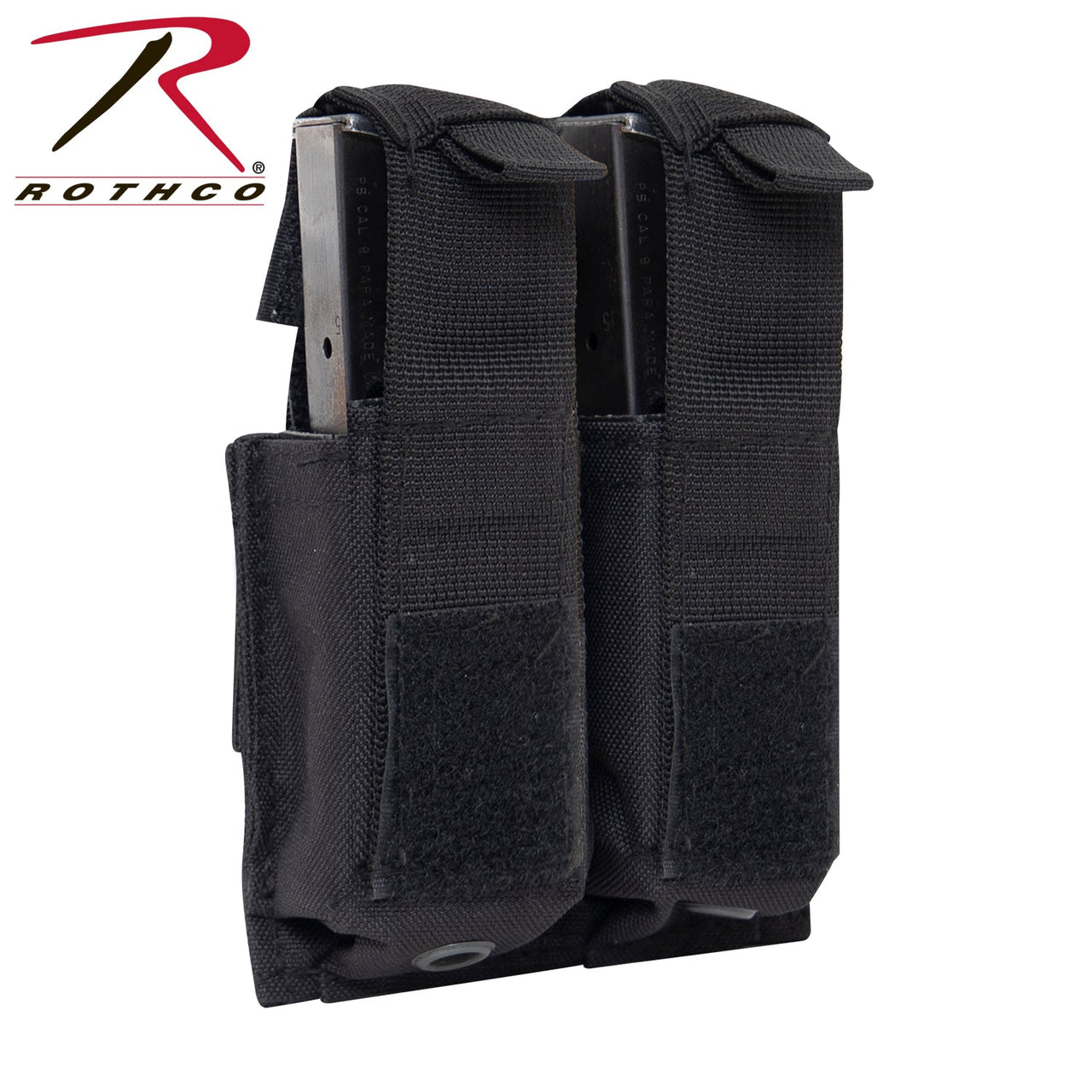 Rothco MOLLE Double Pistol Mag Pouch With Insert LARSON TACTICAL SUPPLY
