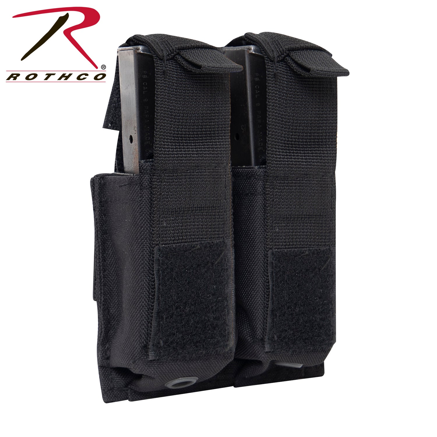 Rothco MOLLE Double Pistol Mag Pouch With Insert LARSON TACTICAL SUPPLY