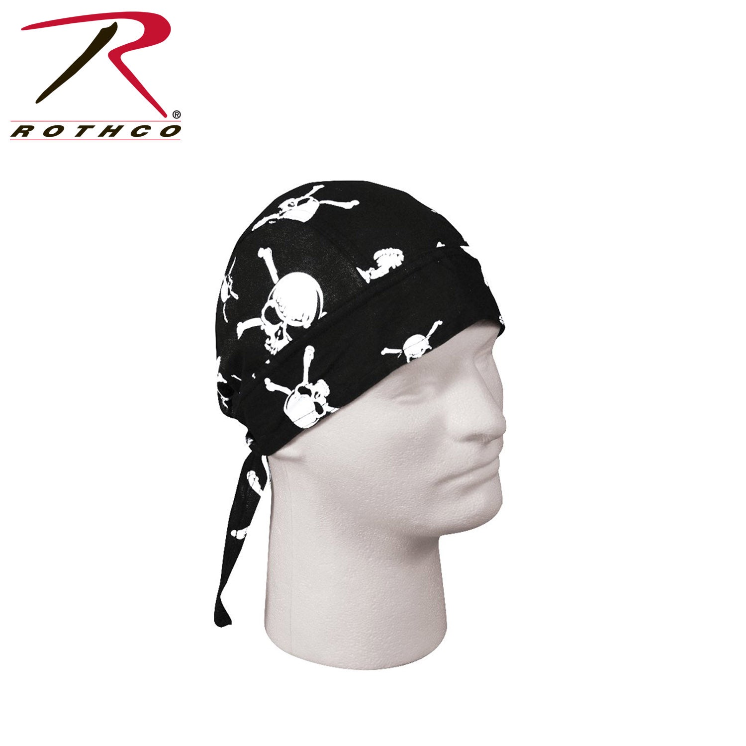 Rothco Skull & Crossbones Headwrap LARSON TACTICAL SUPPLY