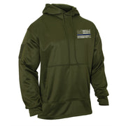 Rothco Concealed Carry Thin Blue Line Hoodie LARSON TACTICAL SUPPLY