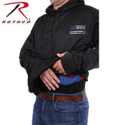 Rothco Concealed Carry Thin Blue Line Hoodie LARSON TACTICAL SUPPLY