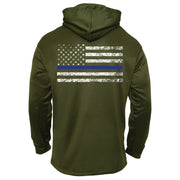Rothco Concealed Carry Thin Blue Line Hoodie LARSON TACTICAL SUPPLY
