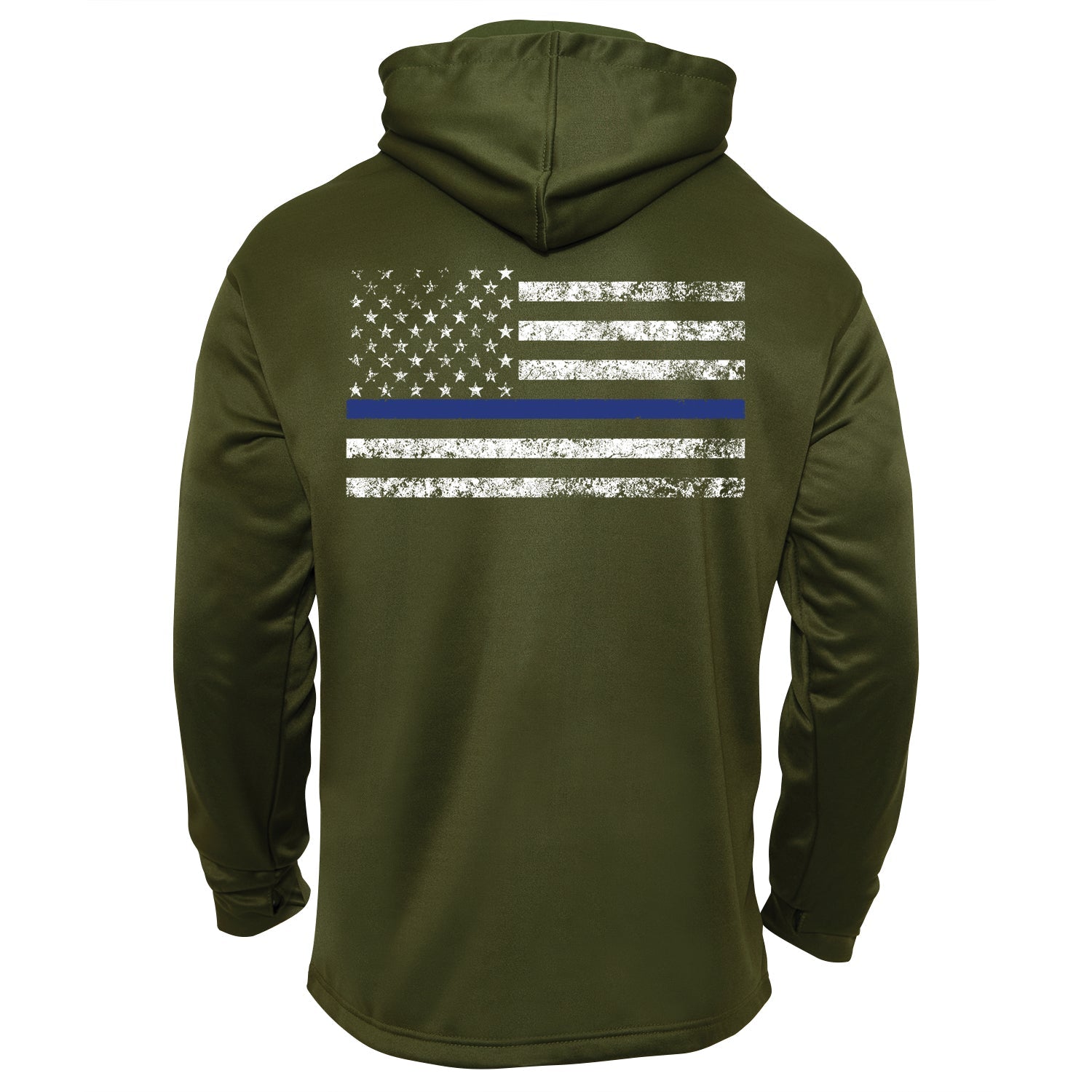 Rothco Concealed Carry Thin Blue Line Hoodie LARSON TACTICAL SUPPLY