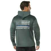 Rothco Concealed Carry Thin Blue Line Hoodie LARSON TACTICAL SUPPLY