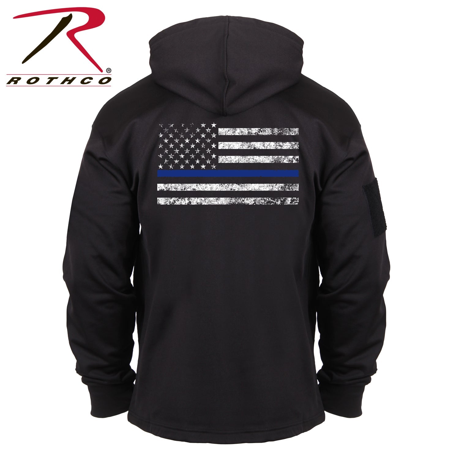 Rothco Concealed Carry Thin Blue Line Hoodie LARSON TACTICAL SUPPLY