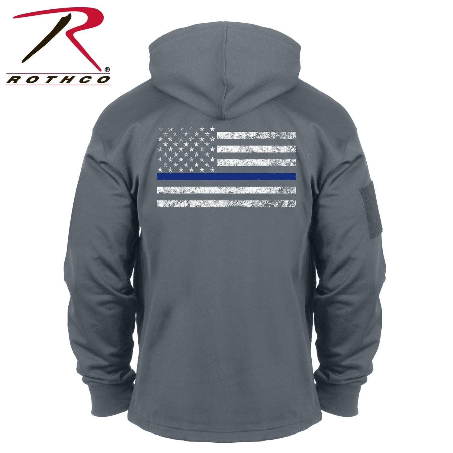 Rothco Concealed Carry Thin Blue Line Hoodie LARSON TACTICAL SUPPLY