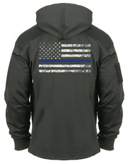 Rothco Concealed Carry Thin Blue Line Hoodie LARSON TACTICAL SUPPLY