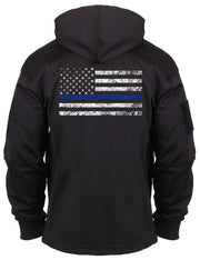 Rothco Concealed Carry Thin Blue Line Hoodie LARSON TACTICAL SUPPLY