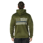 Rothco Concealed Carry Thin Blue Line Hoodie LARSON TACTICAL SUPPLY