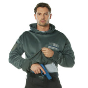 Rothco Concealed Carry Thin Blue Line Hoodie LARSON TACTICAL SUPPLY