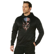 Rothco Bearded Skull Concealed Carry Hoodie - Black LARSON TACTICAL SUPPLY