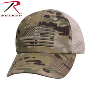 Rothco Tactical Mesh Back Cap With Embroidered US Flag LARSON TACTICAL SUPPLY