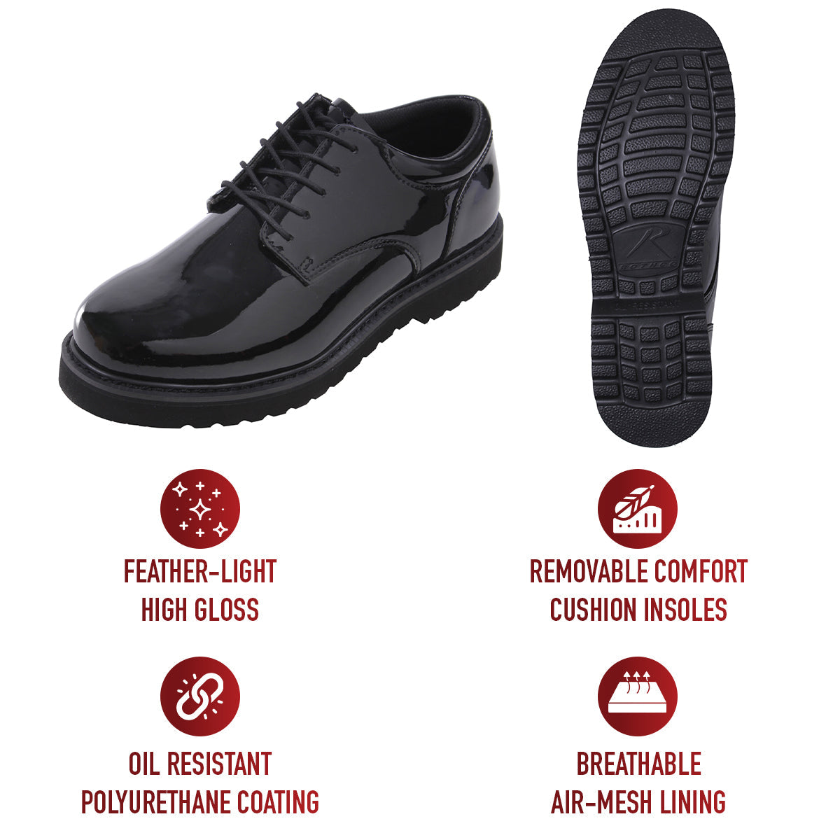 Rothco Uniform Oxford Work Sole LARSON TACTICAL SUPPLY