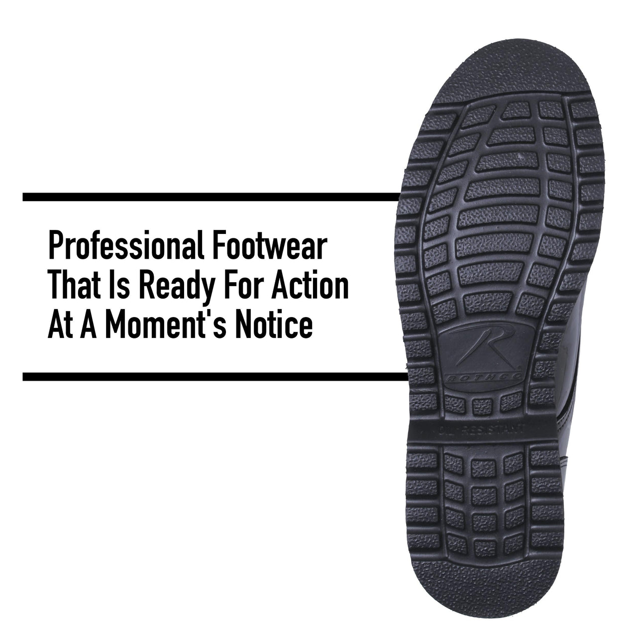 Rothco Uniform Oxford Work Sole LARSON TACTICAL SUPPLY