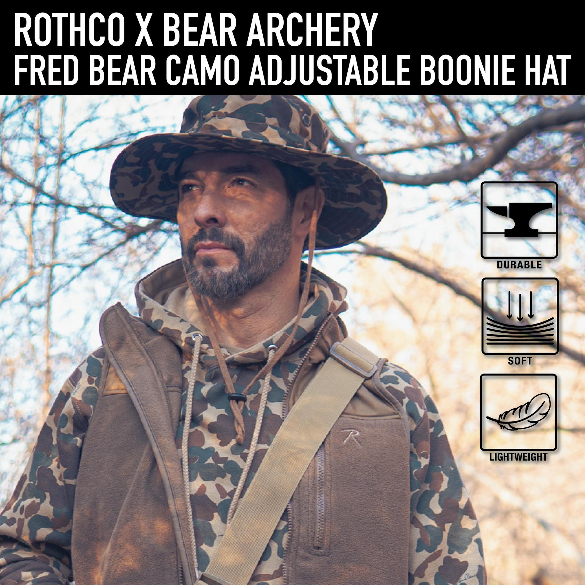 Rothco Adjustable Boonie Hat LARSON TACTICAL SUPPLY