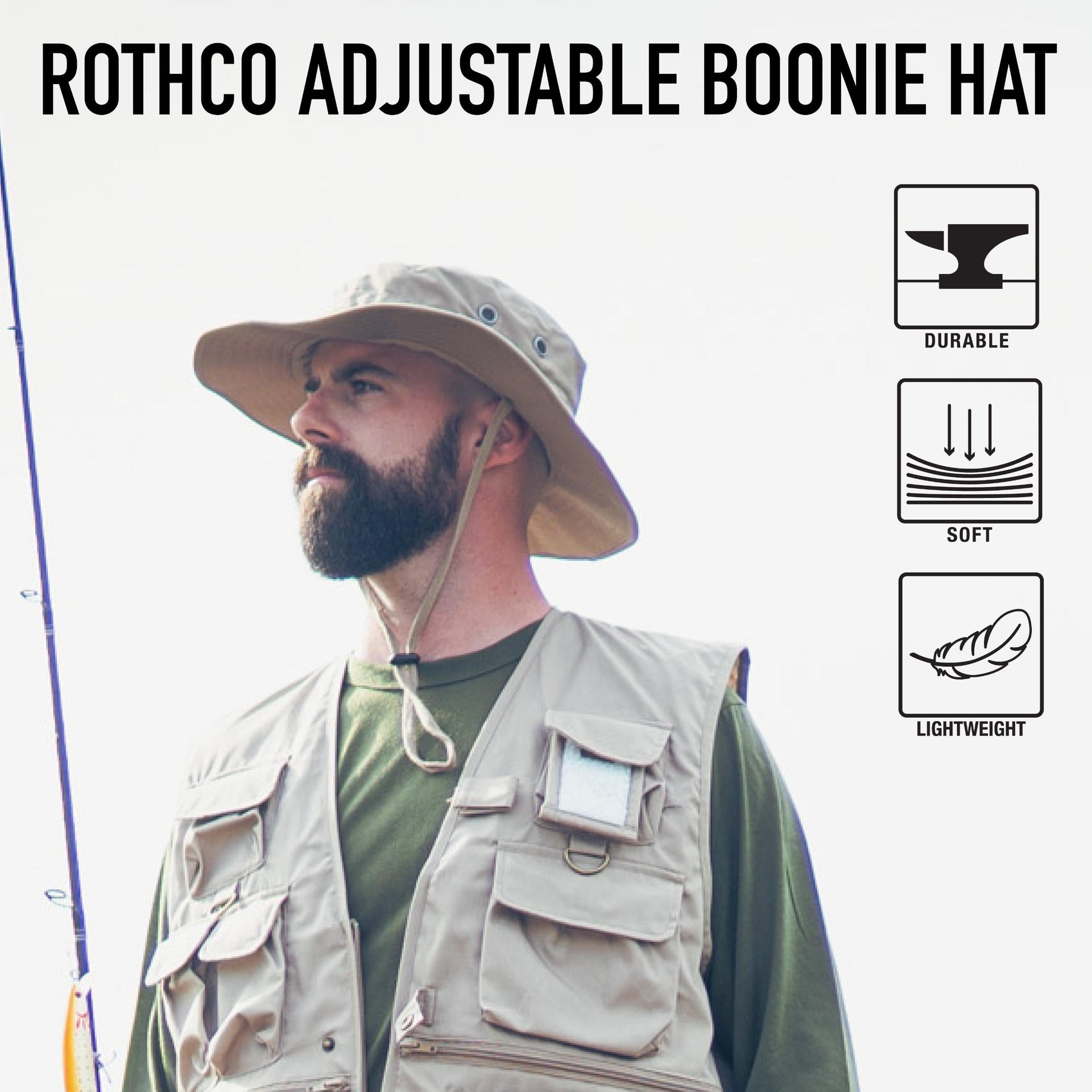Rothco Adjustable Boonie Hat LARSON TACTICAL SUPPLY