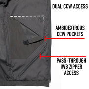 Rothco Covert Ops Concealed Carry Soft Shell Jacket LARSON TACTICAL SUPPLY