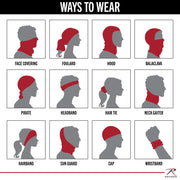 Rothco Multi-Use Neck Gaiter and Face Covering Tactical Wrap LARSON TACTICAL SUPPLY