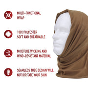 Rothco Multi-Use Neck Gaiter and Face Covering Tactical Wrap LARSON TACTICAL SUPPLY