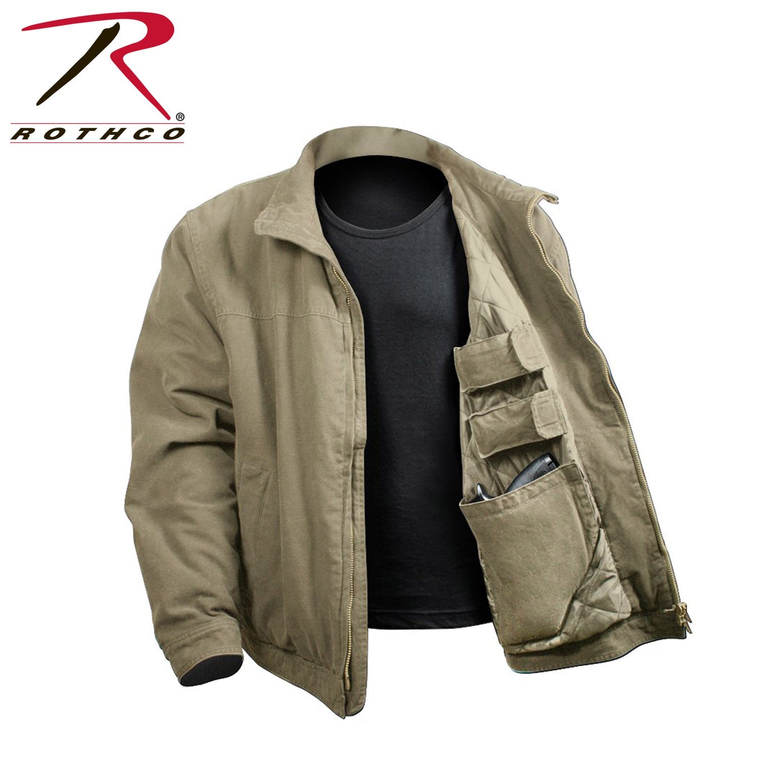 Rothco Concealed Carry 3 Season Jacket LARSON TACTICAL SUPPLY