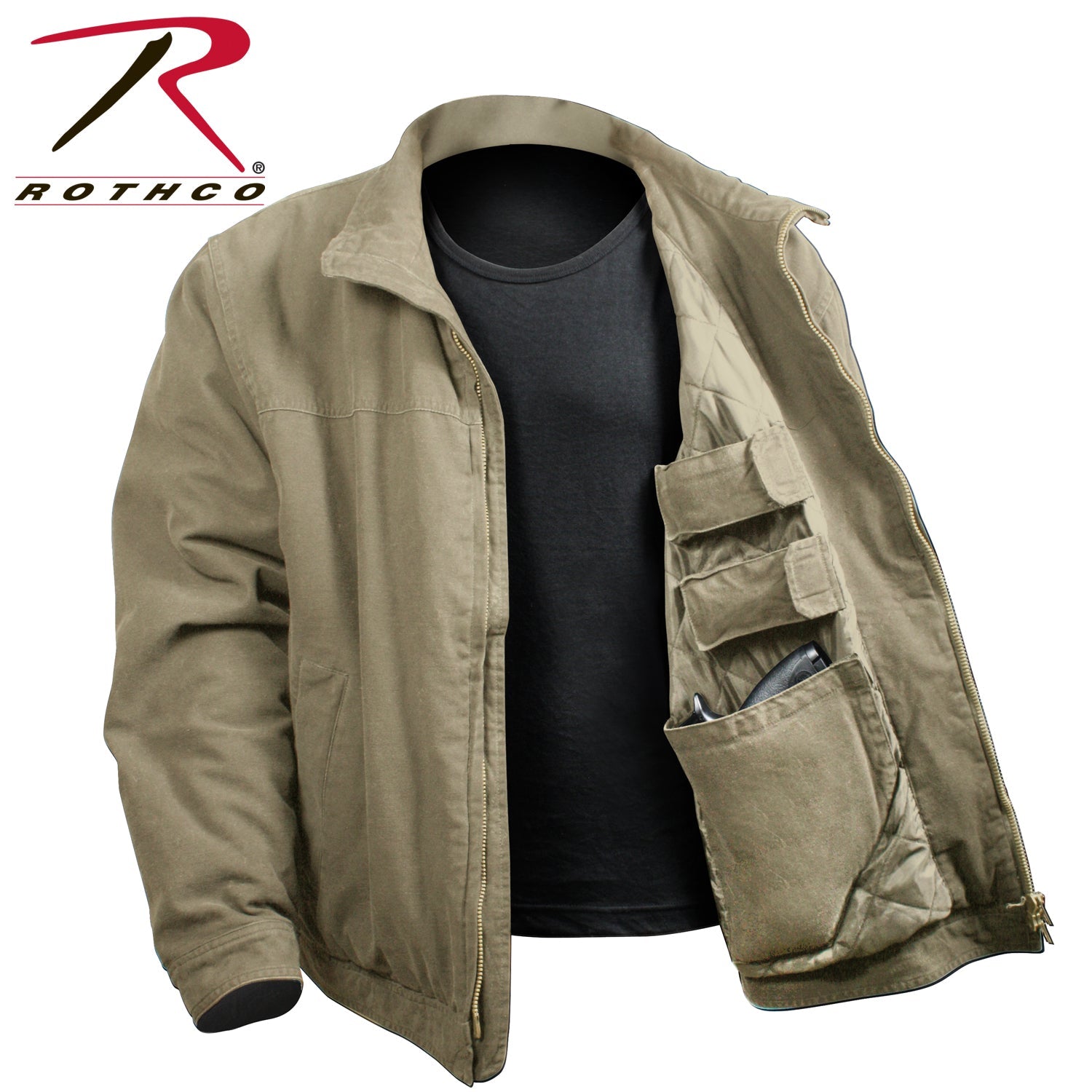 Rothco Concealed Carry 3 Season Jacket LARSON TACTICAL SUPPLY