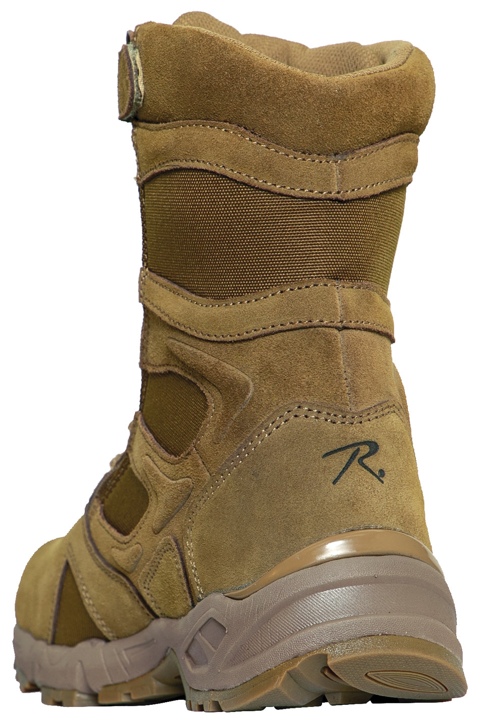Rothco Forced Entry Deployment Boots With Side Zipper - 8 Inch LARSON TACTICAL SUPPLY
