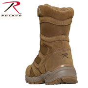 Rothco Forced Entry Deployment Boots With Side Zipper - 8 Inch LARSON TACTICAL SUPPLY