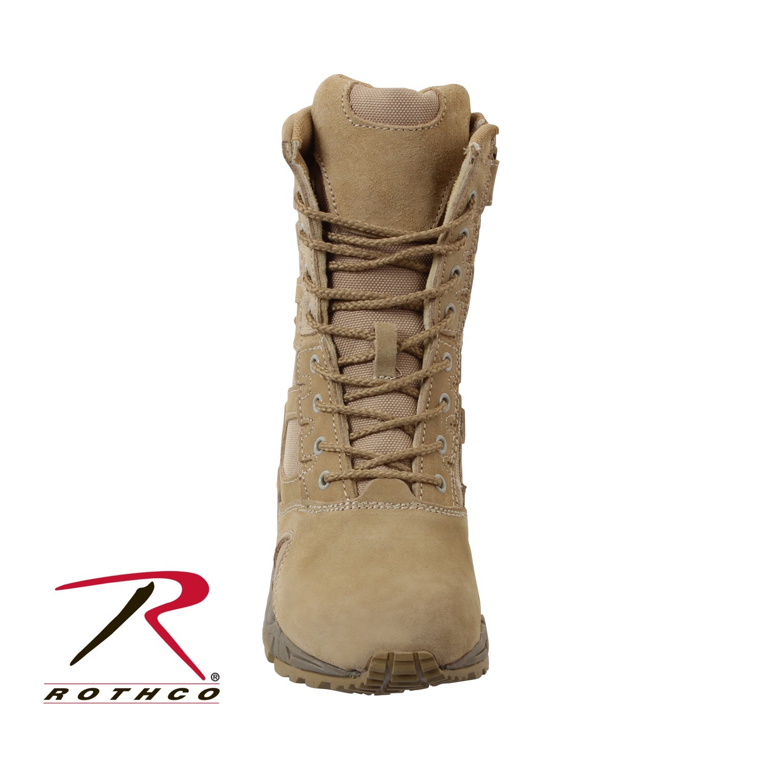Rothco Forced Entry Deployment Boots With Side Zipper - 8 Inch LARSON TACTICAL SUPPLY
