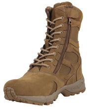 Rothco Forced Entry Deployment Boots With Side Zipper - 8 Inch LARSON TACTICAL SUPPLY