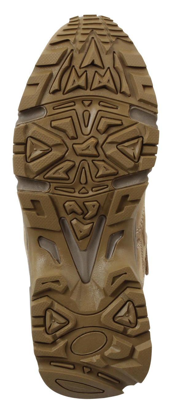 Rothco Forced Entry Deployment Boots With Side Zipper - 8 Inch LARSON TACTICAL SUPPLY