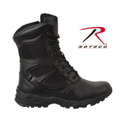 Rothco Forced Entry Deployment Boot With Side Zipper - 8 Inch LARSON TACTICAL SUPPLY