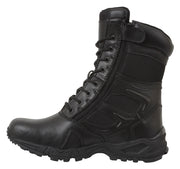 Rothco Forced Entry Deployment Boot With Side Zipper - 8 Inch LARSON TACTICAL SUPPLY