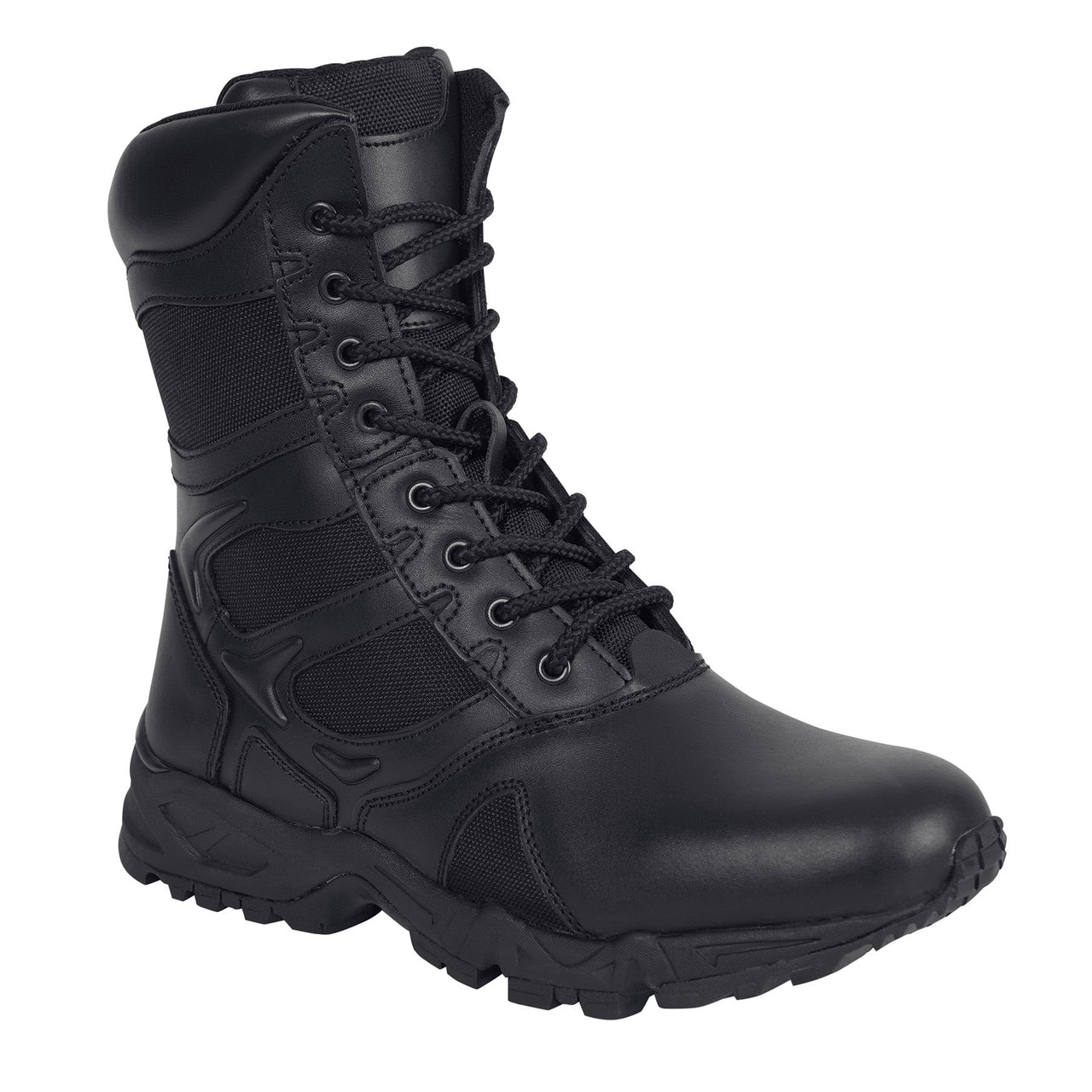 Rothco Forced Entry Deployment Boot With Side Zipper - 8 Inch LARSON TACTICAL SUPPLY