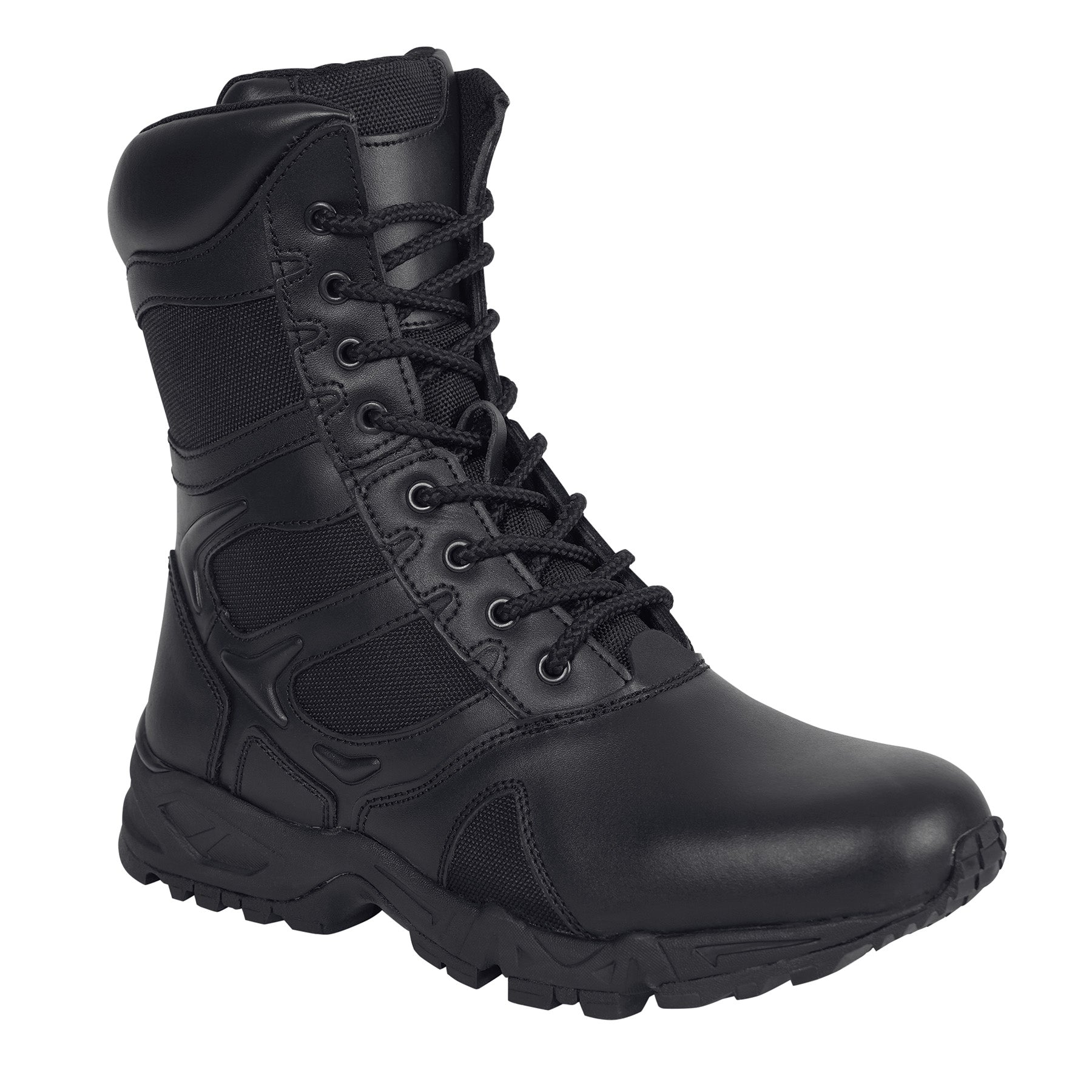 Rothco Forced Entry Deployment Boot With Side Zipper - 8 Inch LARSON TACTICAL SUPPLY