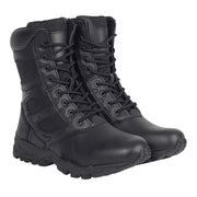 Rothco Forced Entry Deployment Boot With Side Zipper - 8 Inch LARSON TACTICAL SUPPLY
