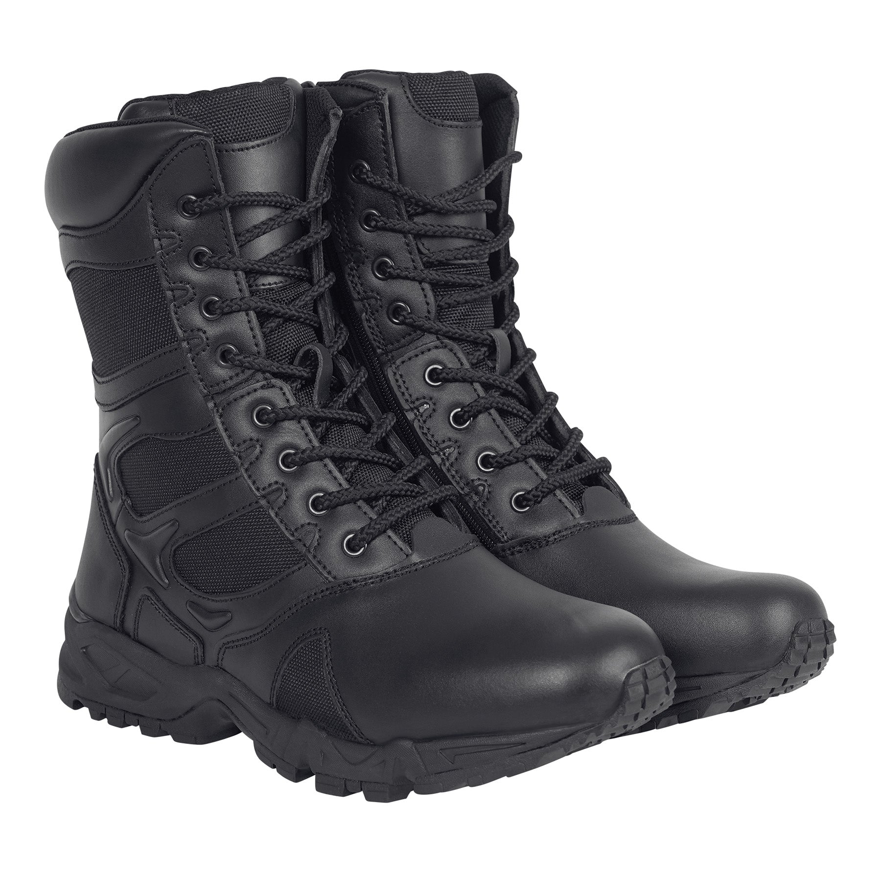 Rothco Forced Entry Deployment Boot With Side Zipper - 8 Inch LARSON TACTICAL SUPPLY