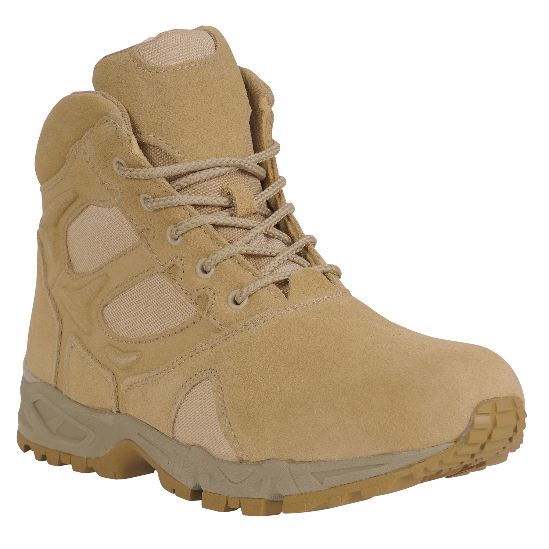 Rothco Forced Entry Desert Tan Deployment Boot - 6 Inch LARSON TACTICAL SUPPLY