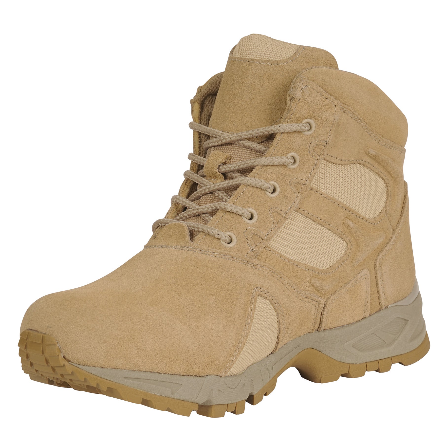 Rothco Forced Entry Desert Tan Deployment Boot - 6 Inch LARSON TACTICAL SUPPLY