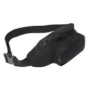 Rothco Canvas Crossbody Fanny Pack - Black LARSON TACTICAL SUPPLY