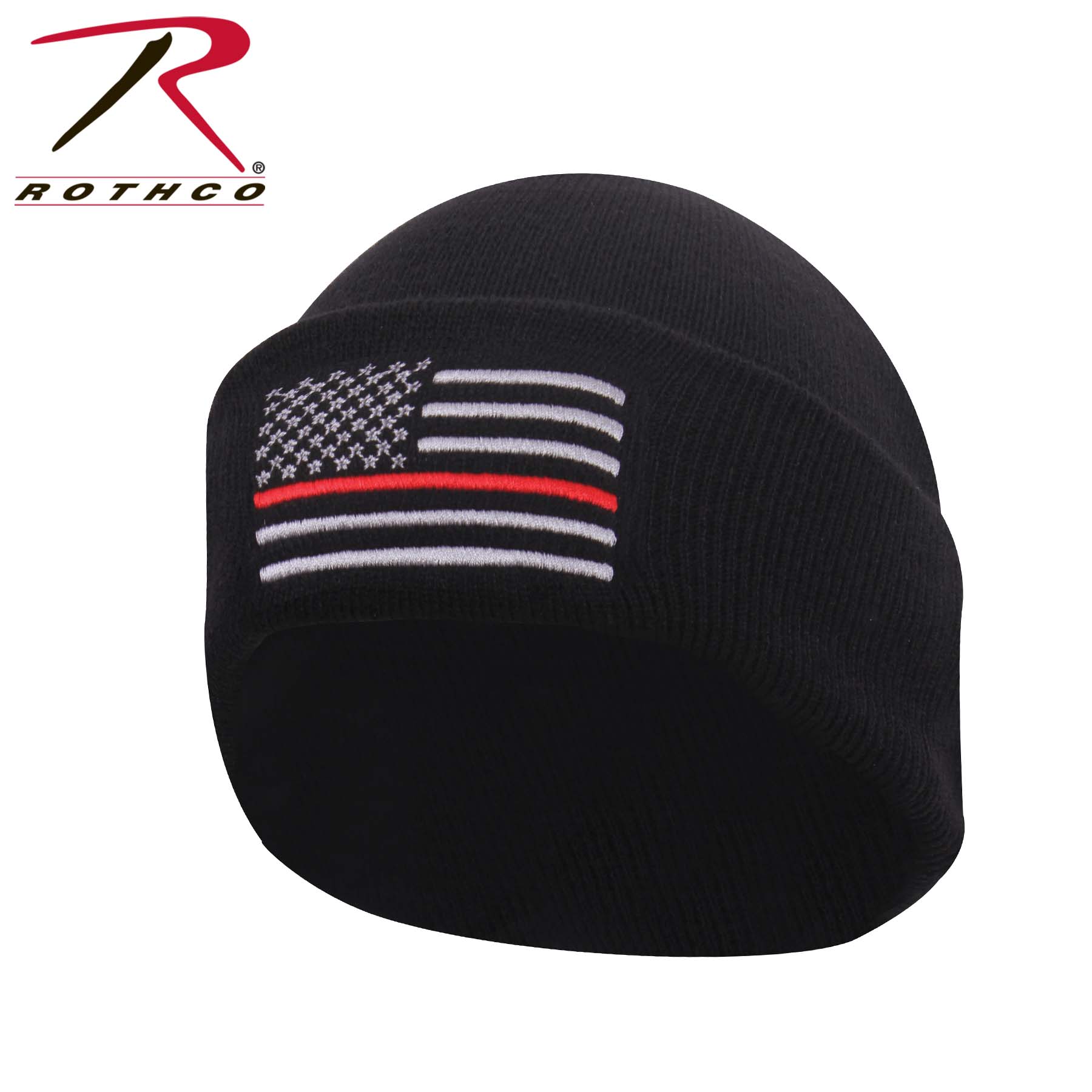 Rothco Deluxe Thin Red Line Watch Cap LARSON TACTICAL SUPPLY